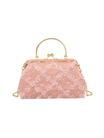 Synthetic Light Weight Large Capacity Solid Color Handbags & Evening Bags