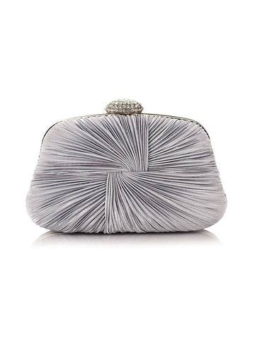 Polyester Wedding Party Chain Clutch Bags