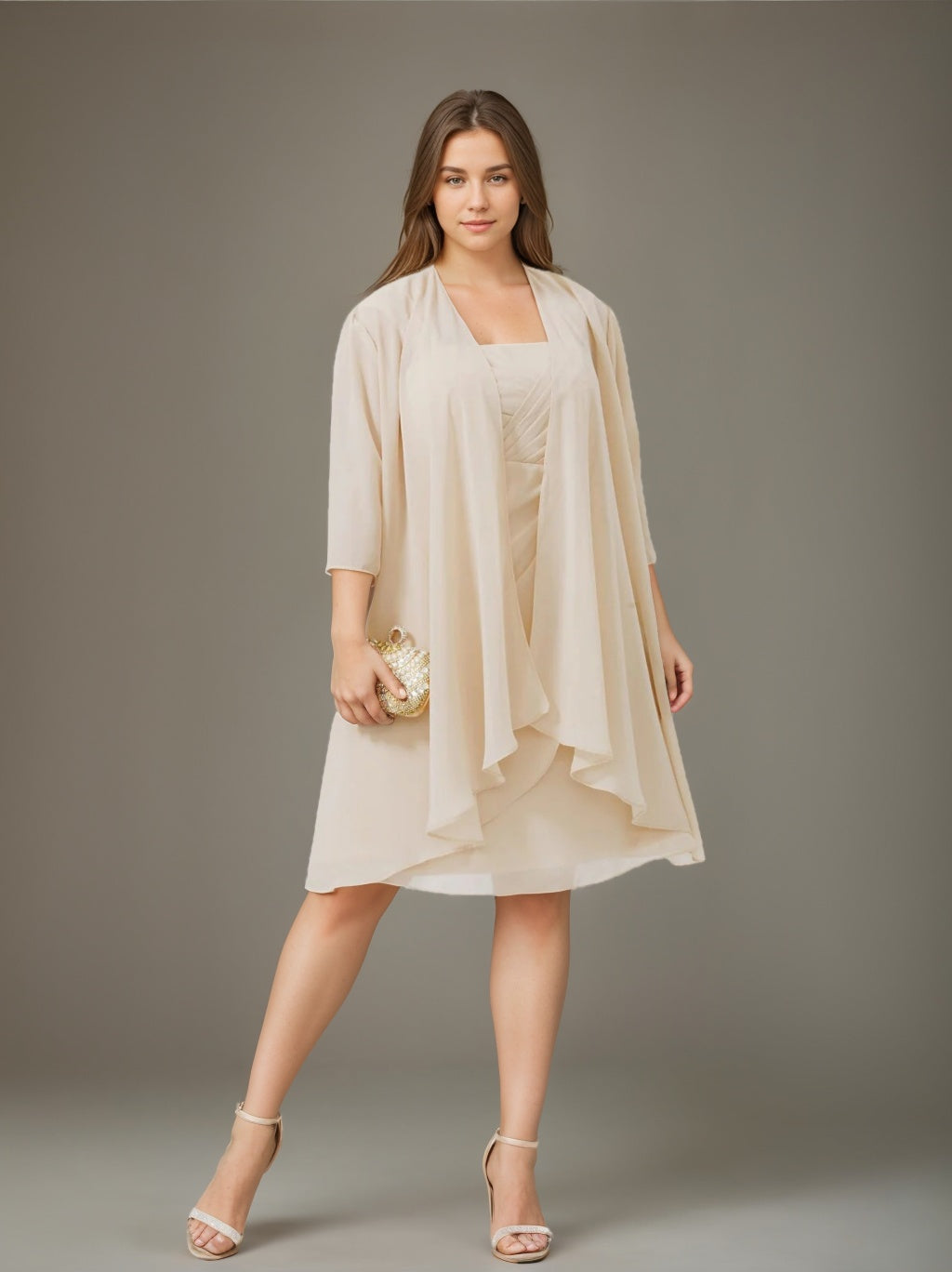 A-Line/Princess Mother of the Bride Dresses with Jacket