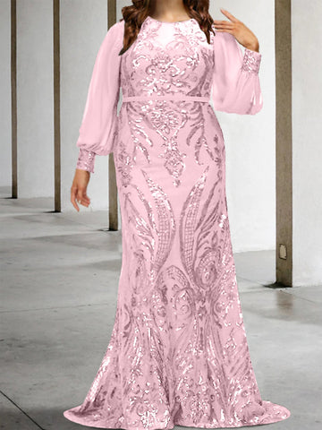 Sheath/Column Mother of the Bride Dresses with Sequins