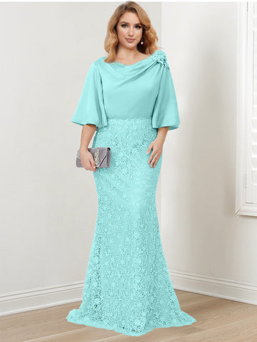 Trumpet/Mermaid Mother of the Bride Dresses with Applique