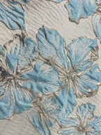 A-Line/Princess Shirt Collar 3/4 Sleeves Printed Flower Plus Size Mother of the Bride & Groom Dresses