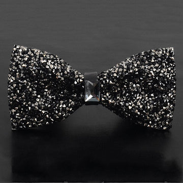Men's Party Bow Tie Luxury Sparkling Rhinestone with Beading