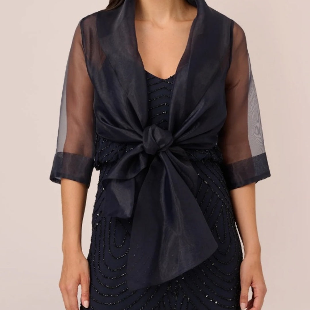 Women's Wedding Guest Half Sleeves Wrap/Shawls With Pure Color & Bowknot