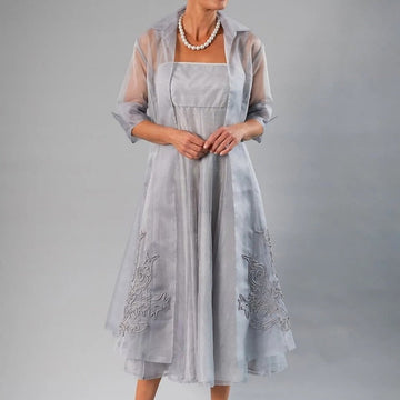 Women's Wedding Guest Pure Elegant Sun Protection Half Sleeve Tulle Wedding Shawl & Wrap Shawls  With Embroidery