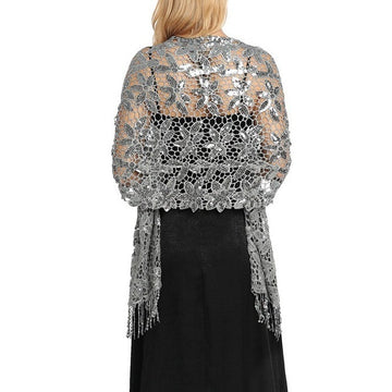 Women's Elegant Sun Protection Sleeveless Lace Wedding Wraps For Wedding Summer