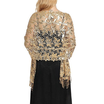 Women's Elegant Sun Protection Sleeveless Lace Wedding Wraps For Wedding Summer