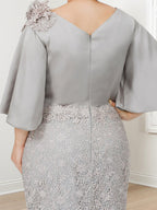 Trumpet/Mermaid Mother of the Bride Dresses with Applique