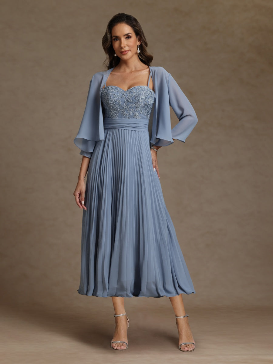 A-Line/Princess Sweetheart Mother of the Bride Dresses With Applique