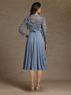 A-Line/Princess Sweetheart Mother of the Bride Dresses With Lace Applique