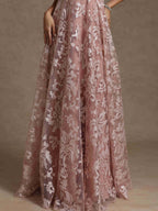 A-Line/Princess V-Neck Short Sleeves Ruched  Mother of the Bride Dresses With Sequins