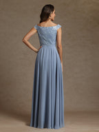 A-Line/Princess Crew Neck Sleeveless Mother of the Bride Dresses With Sequins