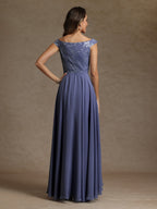 A-Line/Princess Crew Neck Sleeveless Mother of the Bride Dresses With Sequins