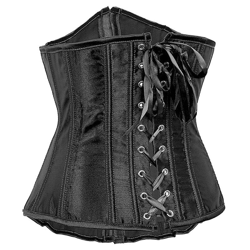 Women‘s Underbust  Satin Corsets for Wedding Party Birthday