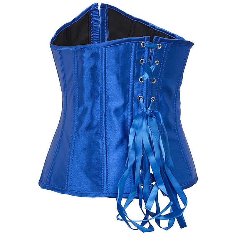 Women‘s Underbust  Satin Corsets for Wedding Party Birthday