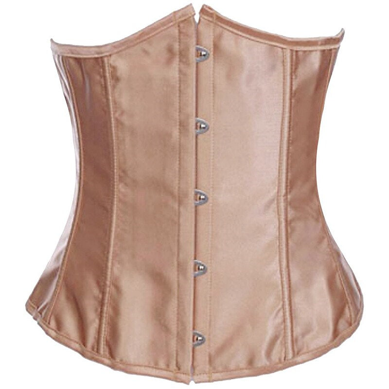 Women‘s Underbust  Satin Corsets for Wedding Party Birthday