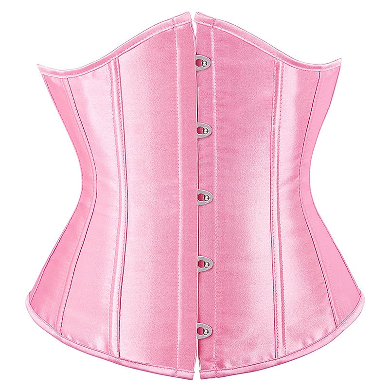 Women‘s Underbust  Satin Corsets for Wedding Party Birthday