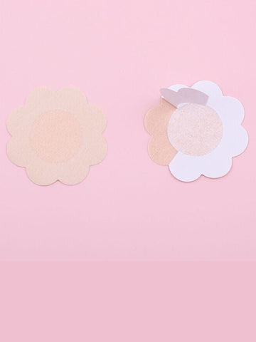 Women's Invisible Thin Breathable Flower Breast Patch（Set of 5）