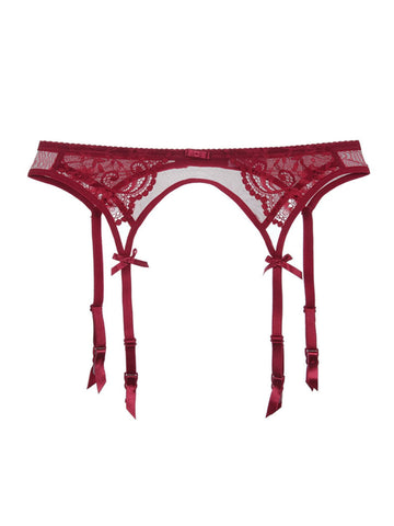 Sexy Lace Mesh Breathable Garter Stockings Polyester Panty