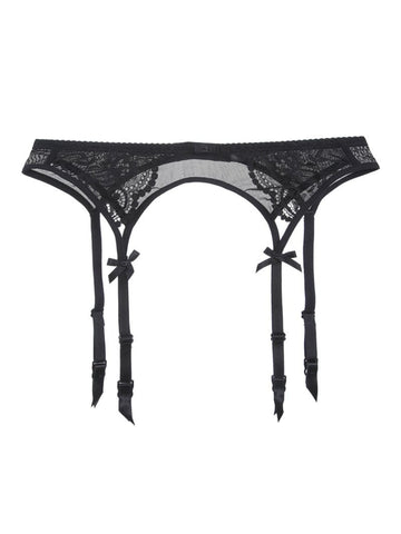 Sexy Lace Mesh Breathable Garter Stockings Polyester Panty