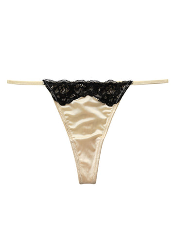 Sexy Charming Dreamy Lace Breathable Polyester Panty