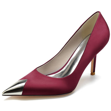 Women's Wedding Shoes Pointed Toe High Heel Elegant High-End Bridal Shoes