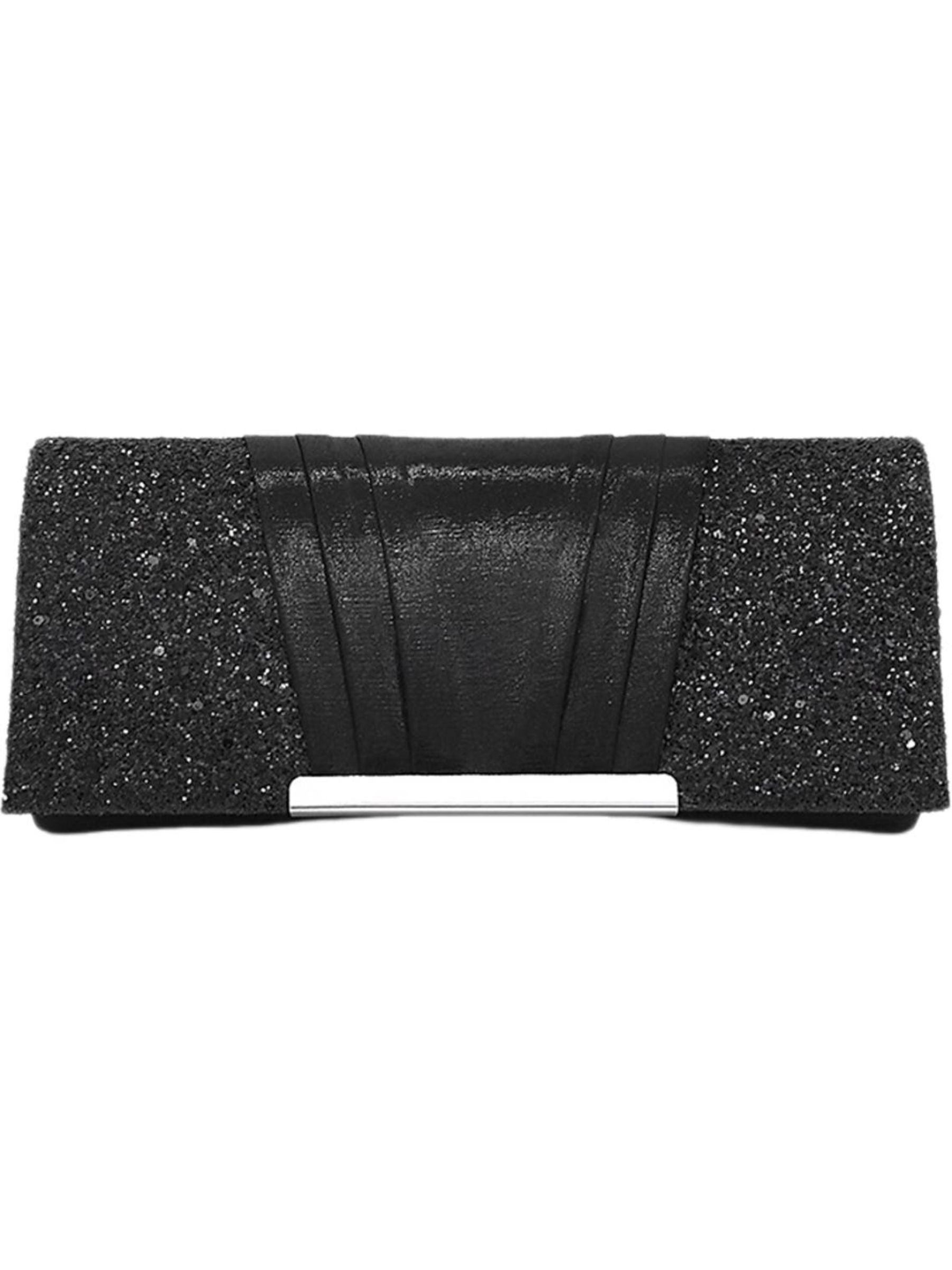 Gold Sparkling Elegant Evening Clutch Bag with Sequins