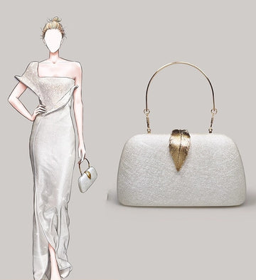 Women's Clutches & Evening Bags Bark Pattern
