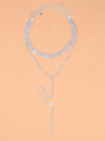Modern Geometrical Wedding Necklace Wedding Jewelry