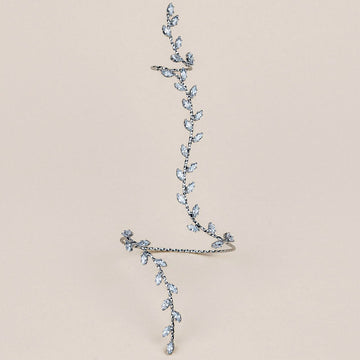 Stylish Rhinestone Simple Linking Finger Bracelet