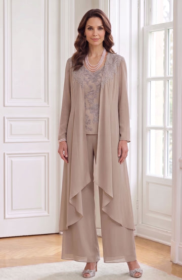 A-Line/Princess V-Neck Floor-Length Mother of the Bride Dresses