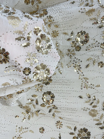 A-Line/Princess V-Neck Sequins Lace Mother of the Bride Dresses 3/4 Sleeves Floral Tea-Length