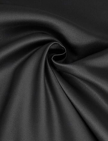 A Line/Princesses Prom Dresses Satin One Shoulder Floor-Length Formal Dress With Overskirt Bows