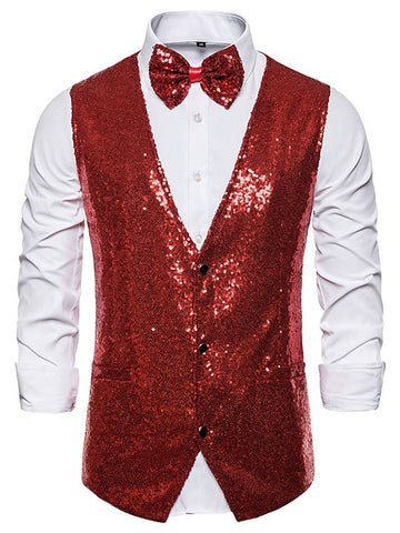 Men's Classic Single Breasted Three-buttons Vest