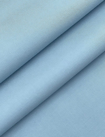 Sky Blue Men's Slim Fit Single Breasted Two-Buttons Solid Color Beach Wedding Suits