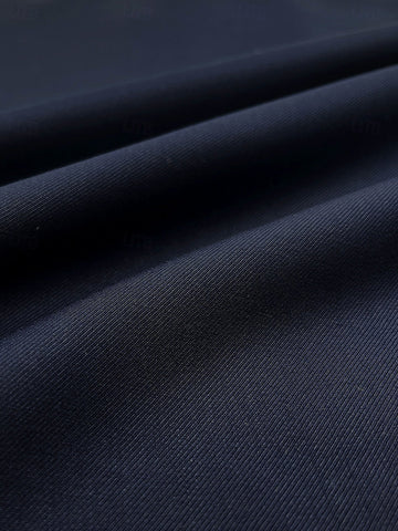 Navy Blue Men's Business Standard Fit Single Breasted Two-buttons 3 Pieces Wedding Party Suits
