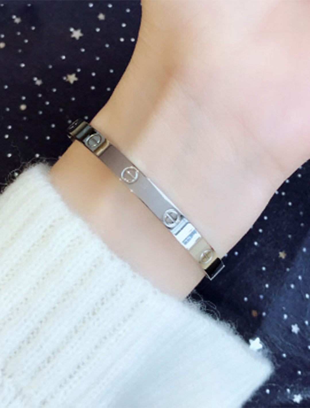 Ladies' Classic Stainless Steel Bracelet Women's Bracelet