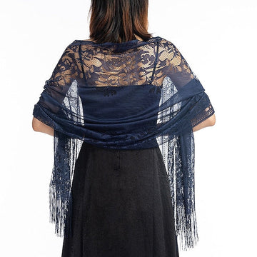 Elegant Bridal Sleeveless Polyester Wedding Wraps With Lace